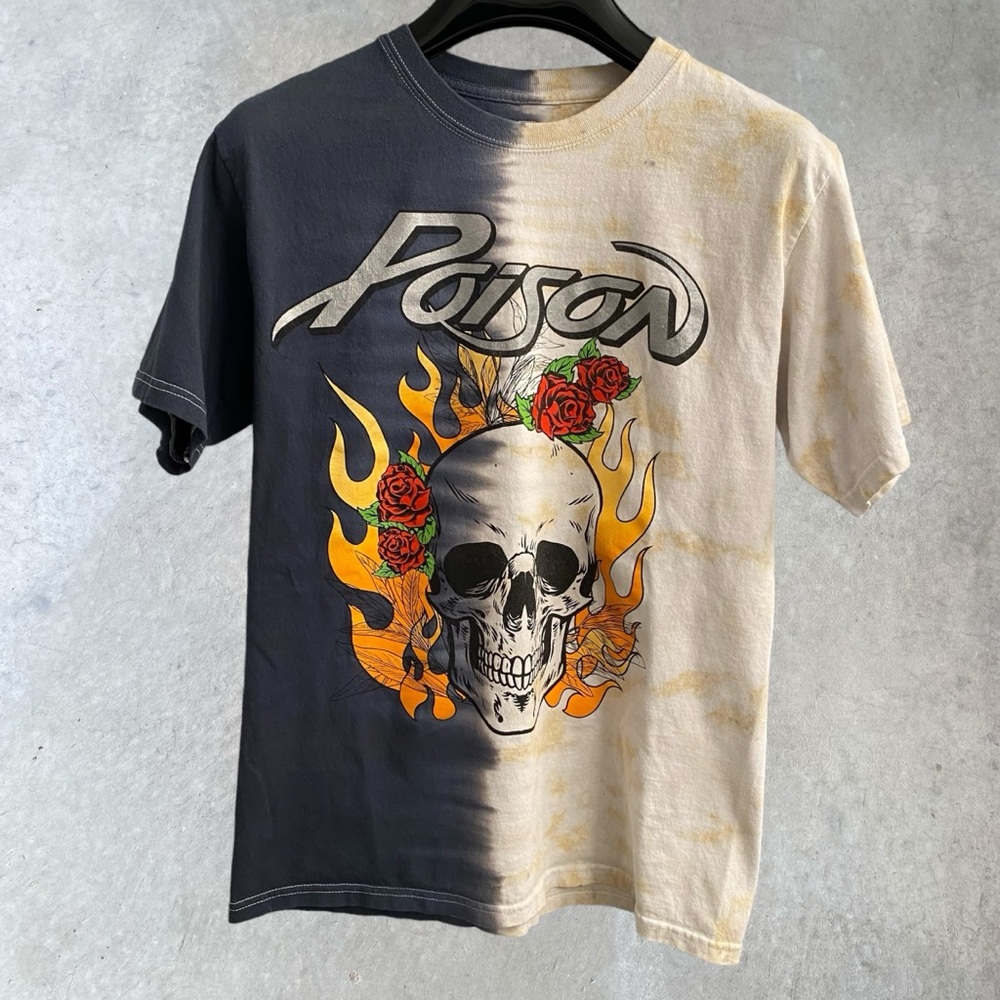 Poison Tie Dye Rock Band Tee